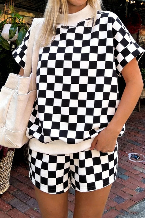 Bridle & Bone Checker Lounge Set
