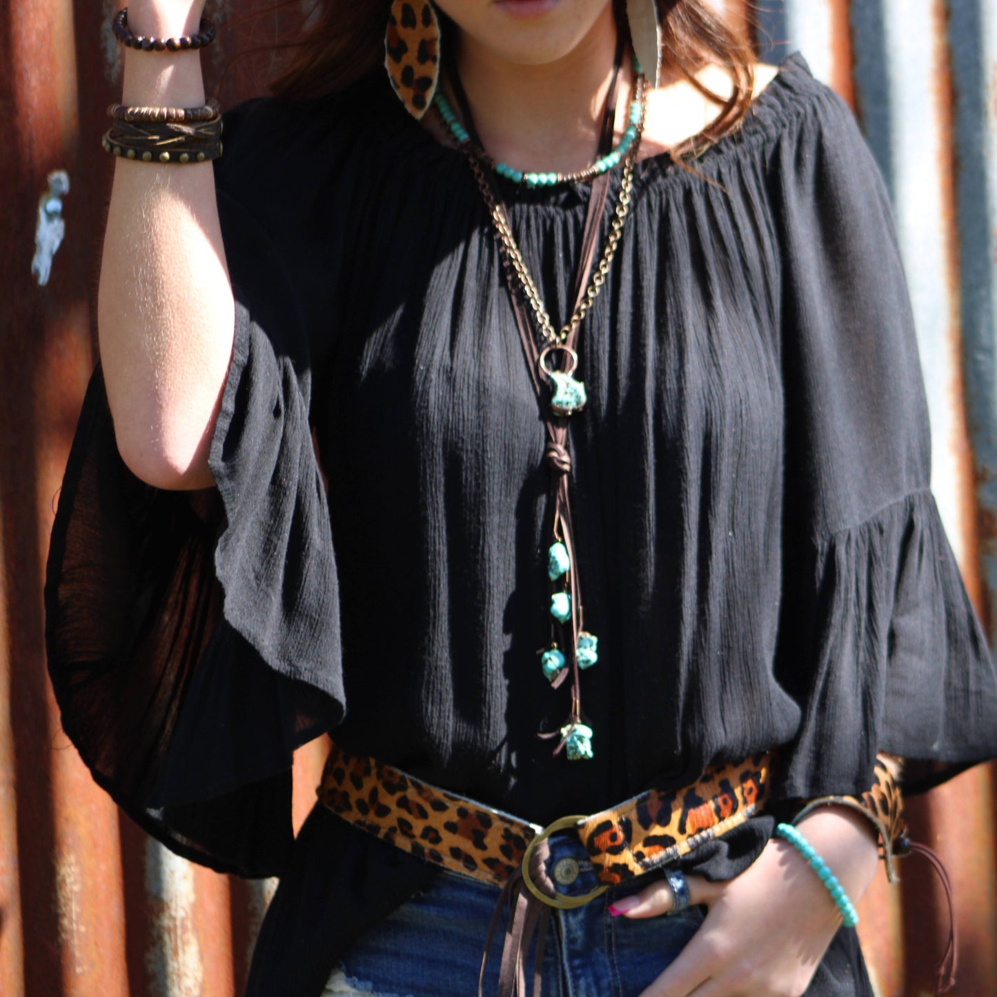 The Copper Canyon Turquoise Necklace