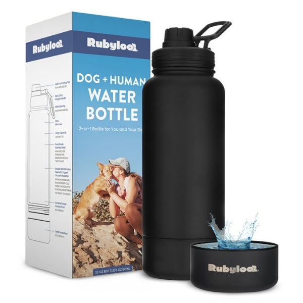 The Trail Buddy Dog + Human Water Bottle