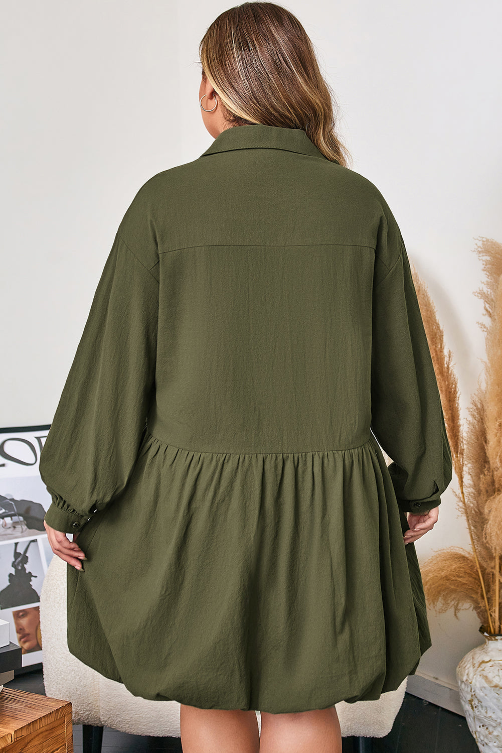 Olive Grove Everyday Dress