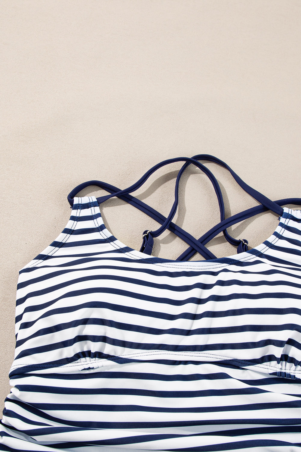 Coastal Escape High-Waist Tankini Set