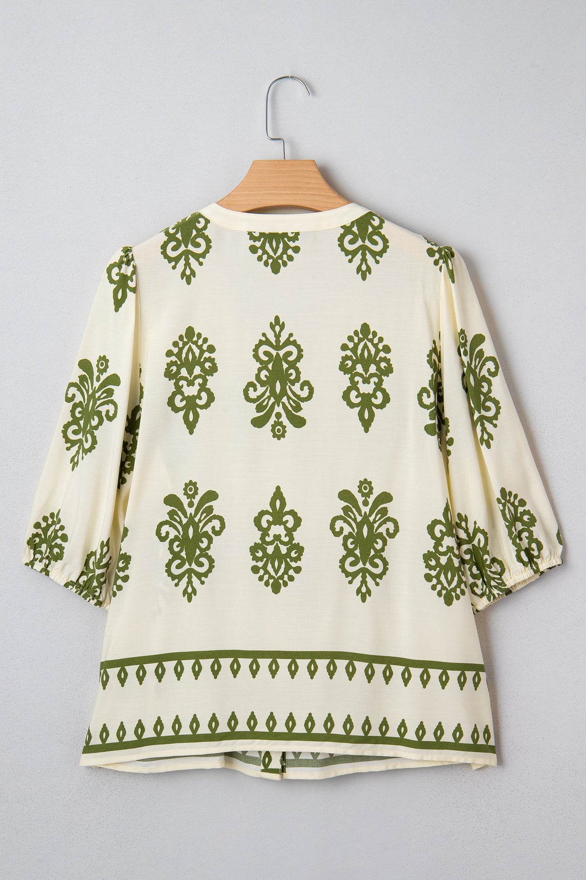Sagebrush Bloom Puff Sleeve Blouse