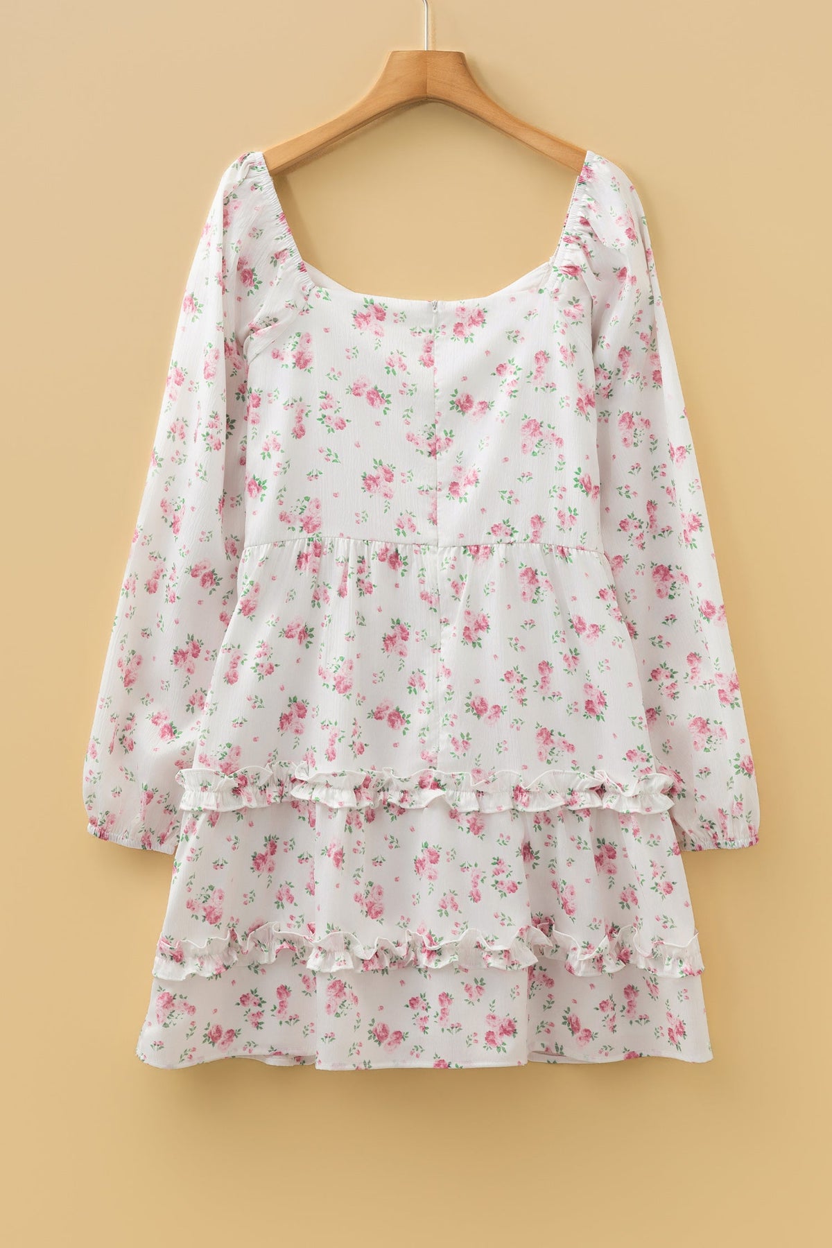 Wildflower Romance Ruffle Mini Dress