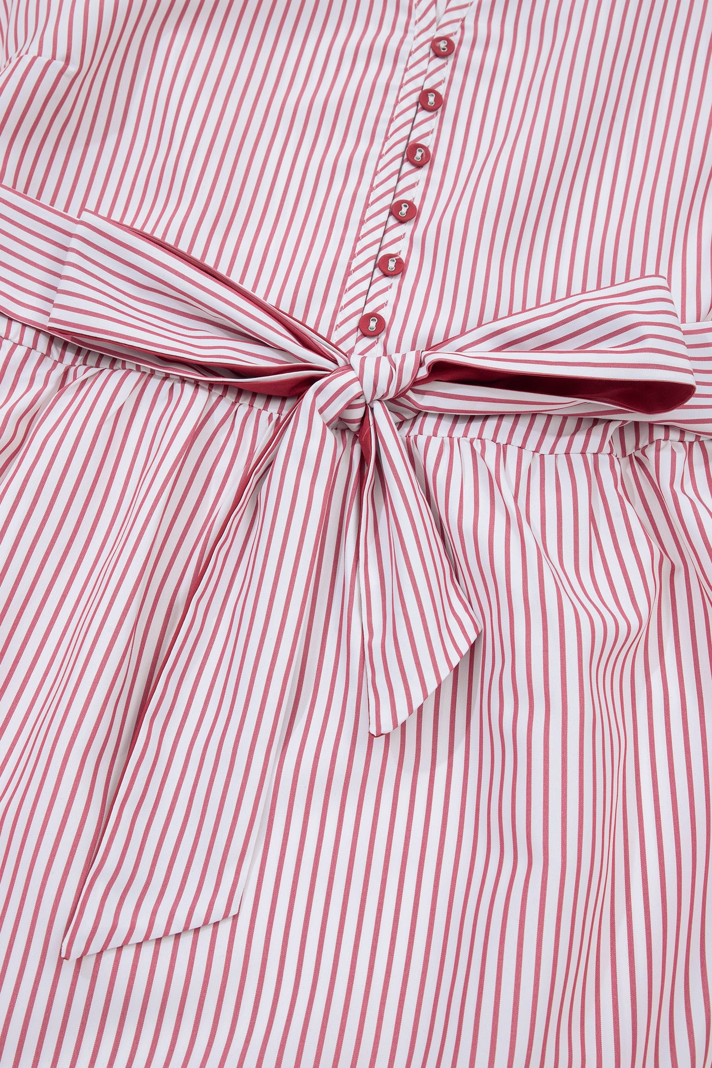 Southern Charm Pinstripe Midi Dress