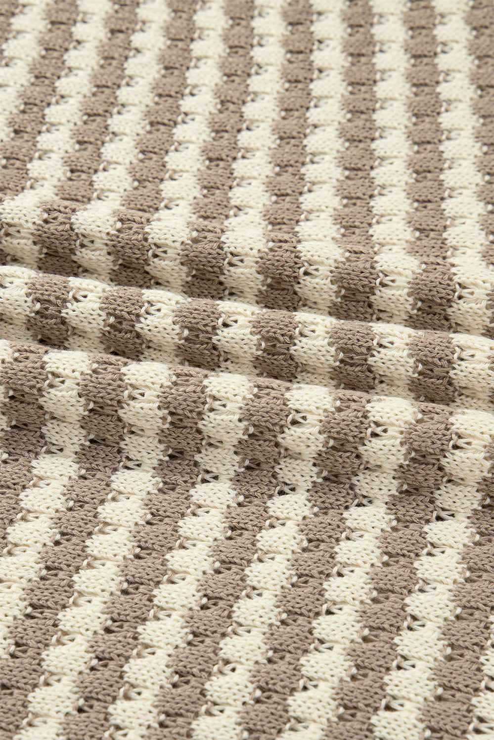 Sagebrush Stripe V-Neck Sweater