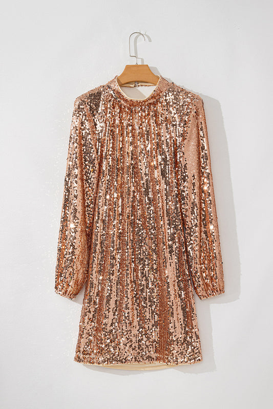 After Midnight Sequin Mini Dress
