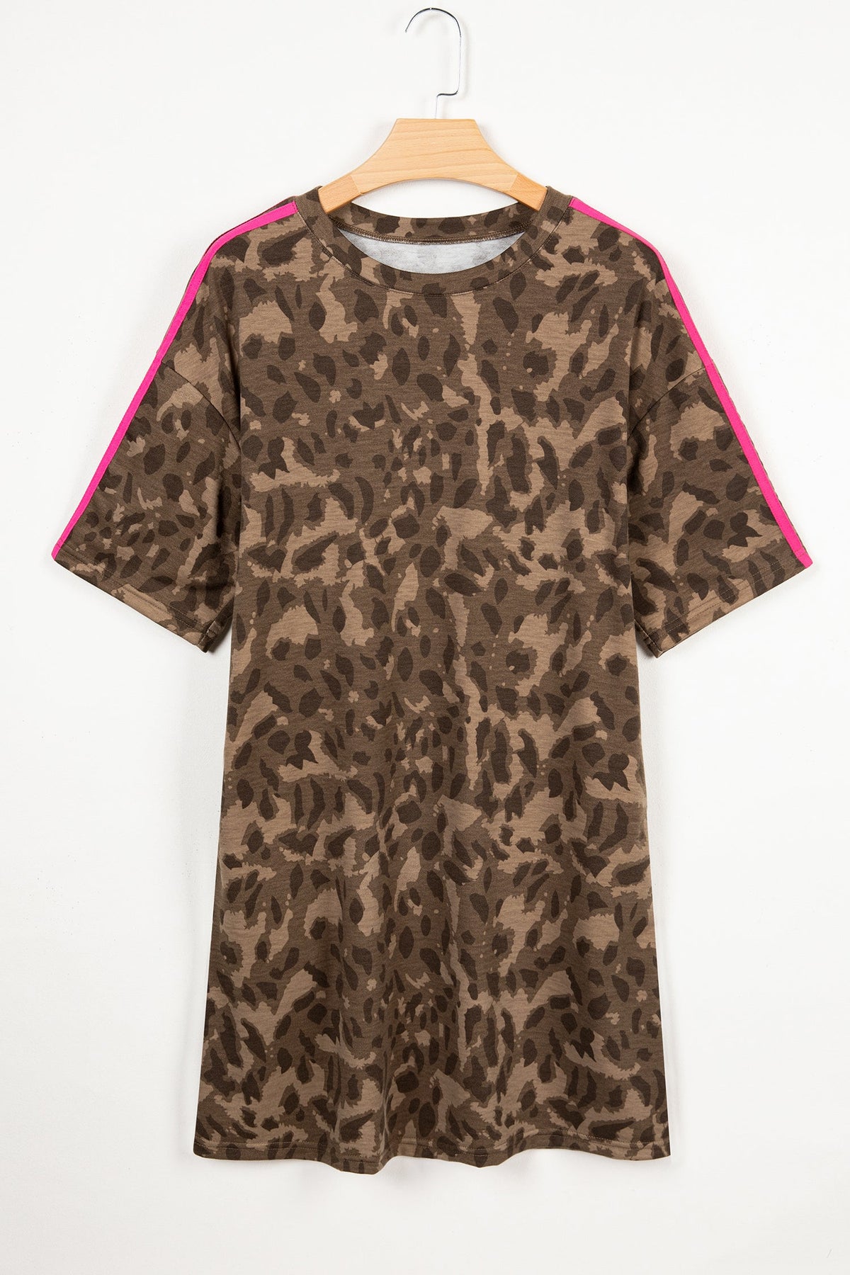 Wild Side Leopard T-Shirt Dress