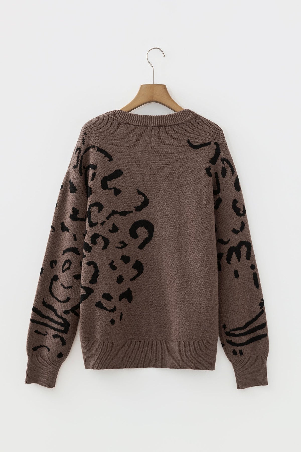 Wild Side Asymmetrical Knit Sweater