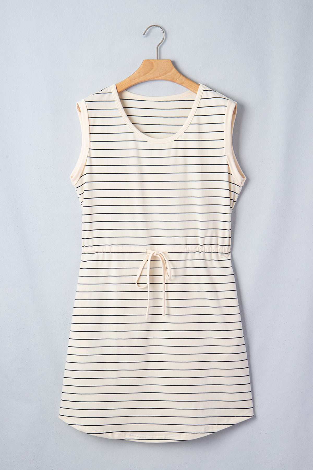 Sunday Stroll Striped Mini Dress