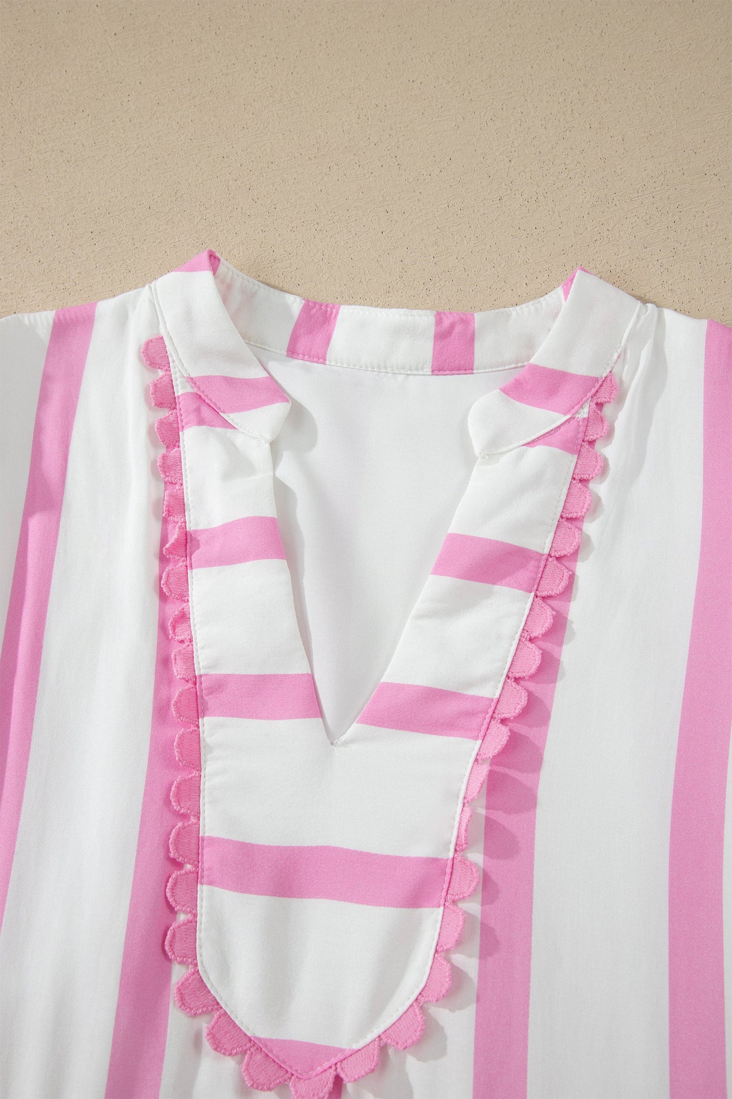 Southern Sunday Striped Midi Dress