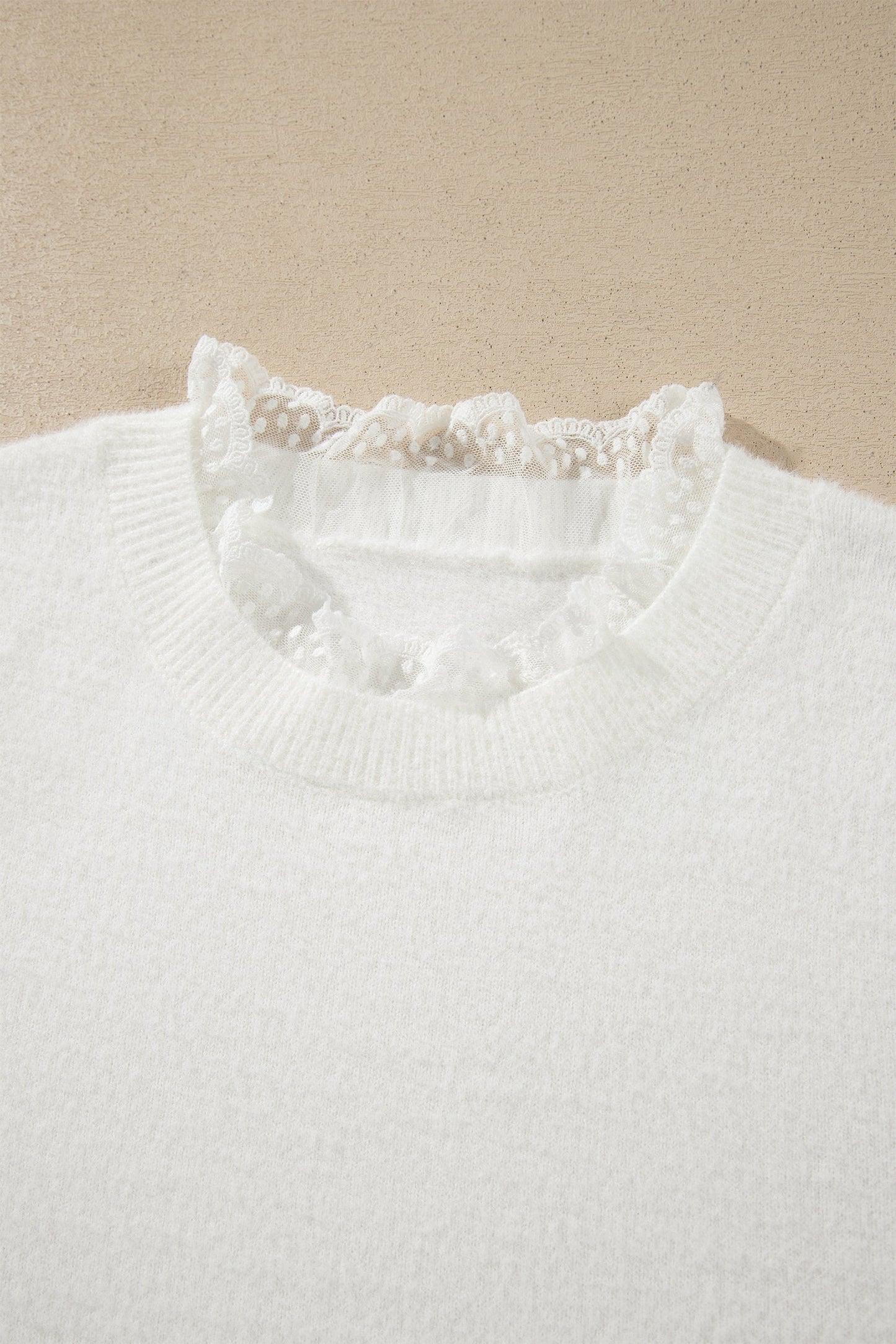 The Ivory Lace Ranch Sweater