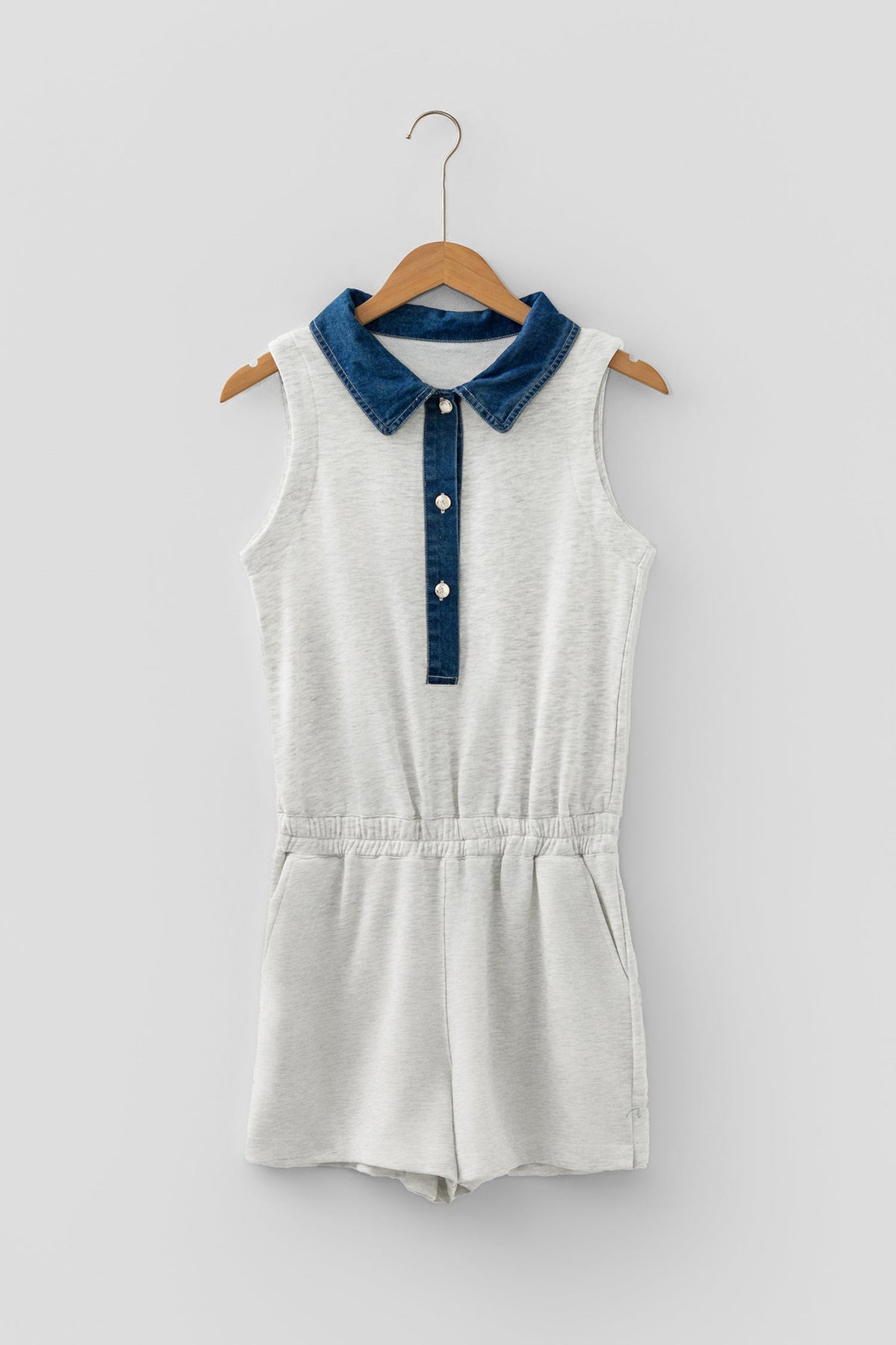 Bluebell Denim Trim Romper