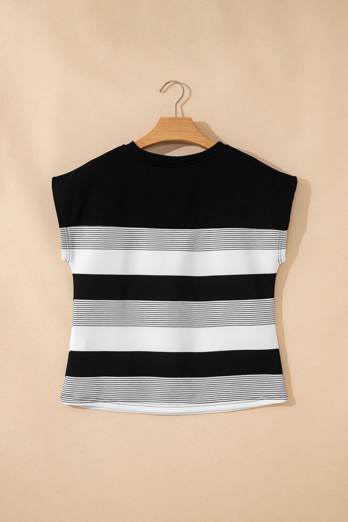 Sagebrush Stripe Cap Sleeve Top