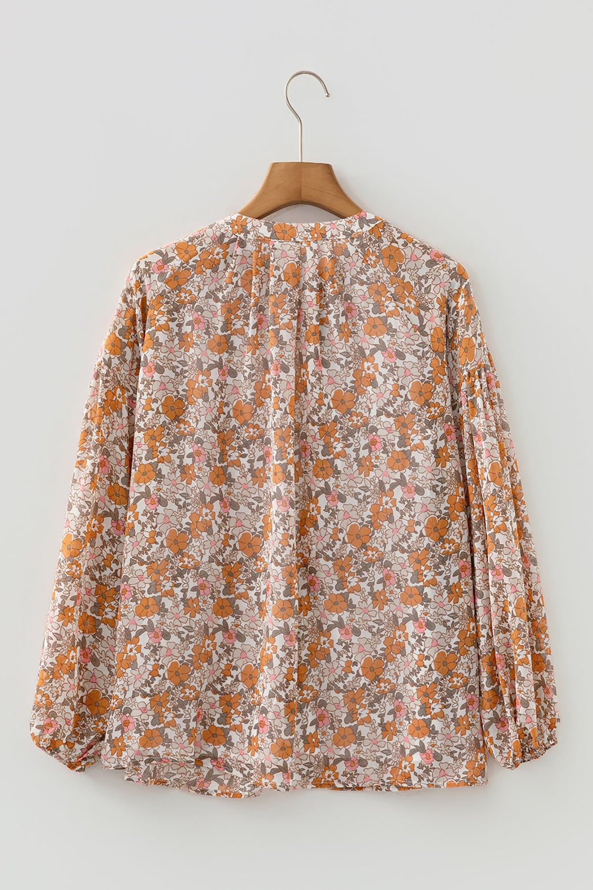 Autumn Prairie Floral Blouse