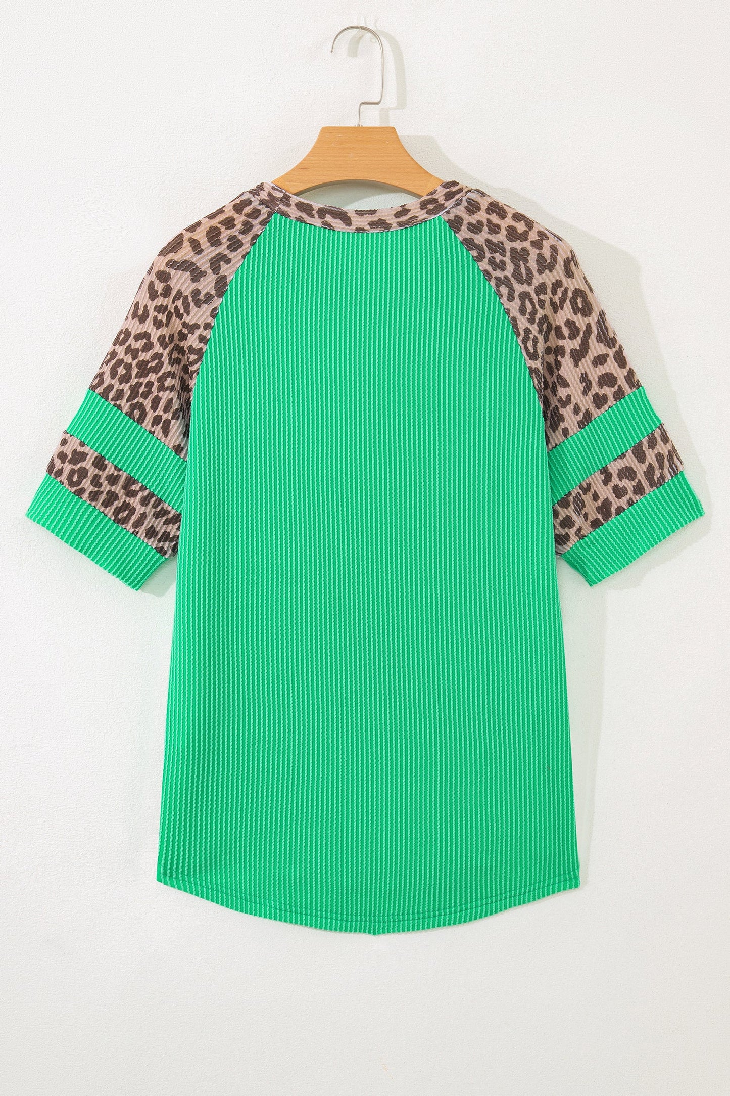 Wild Side Leopard Raglan Tee
