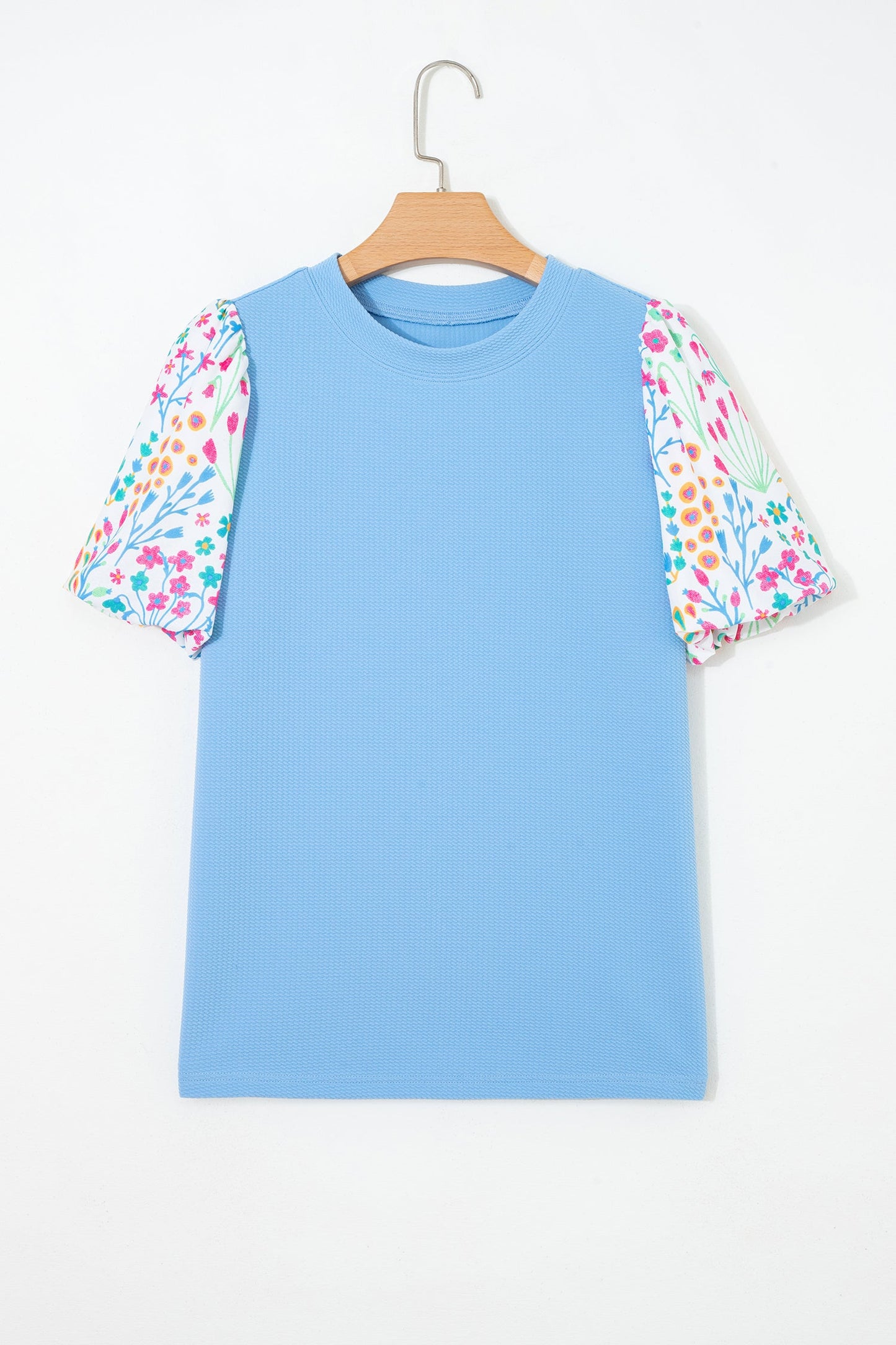 Wildflower Bubble Sleeve Top