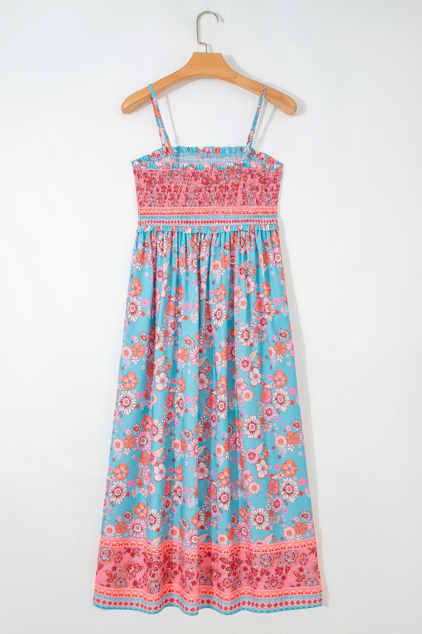 Desert Bloom Boho Maxi Dress
