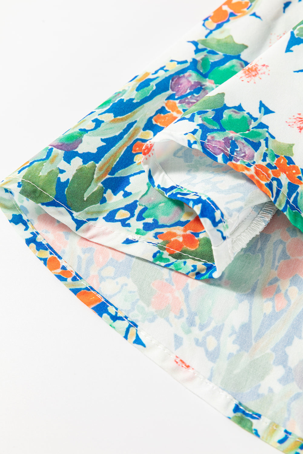 Wildflower Bow Peplum Blouse