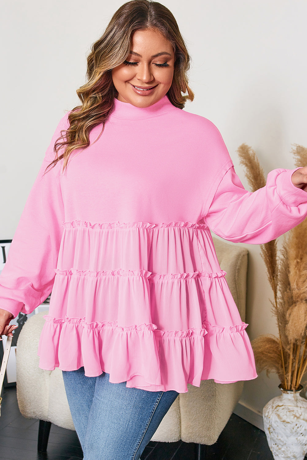 Darling Days Tiered Ruffle Top