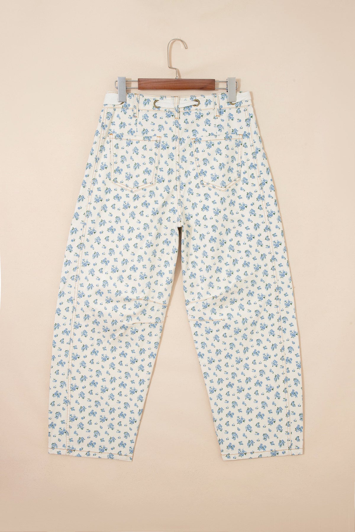 Wildflower Way Barrel Jeans