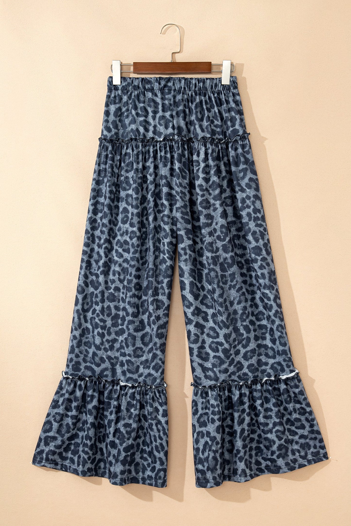 Wild Side Leopard Wide Leg Pants