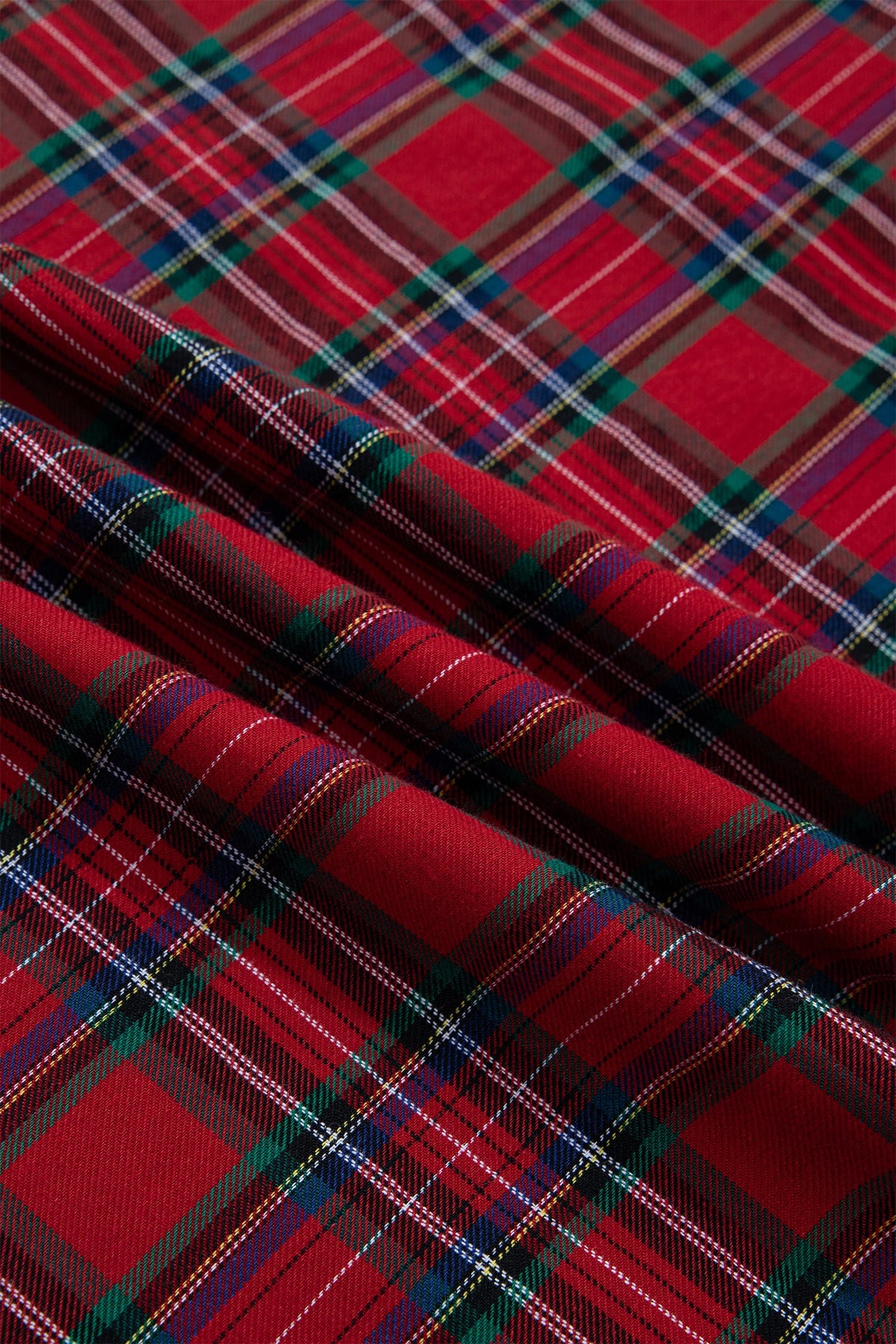 The Red River Plaid Mini Dress