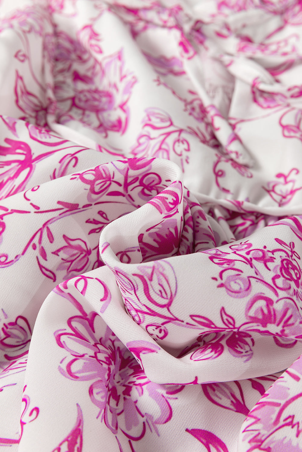 Pink Magnolia Ruffle Blouse