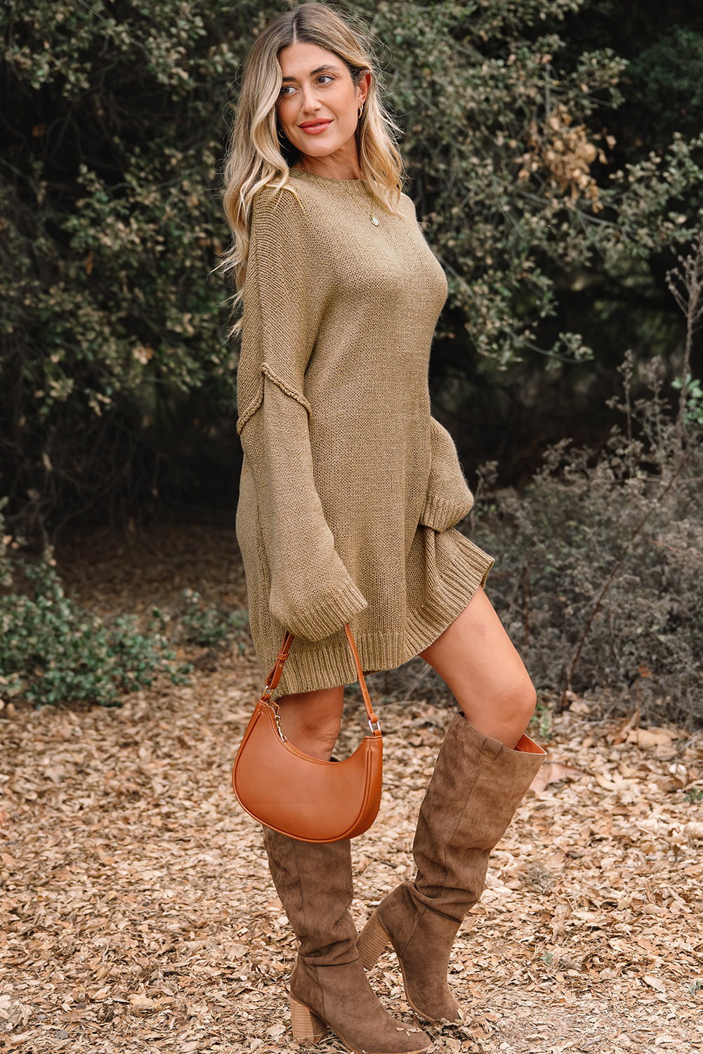 Willow Creek Slouchy Sweater Dress