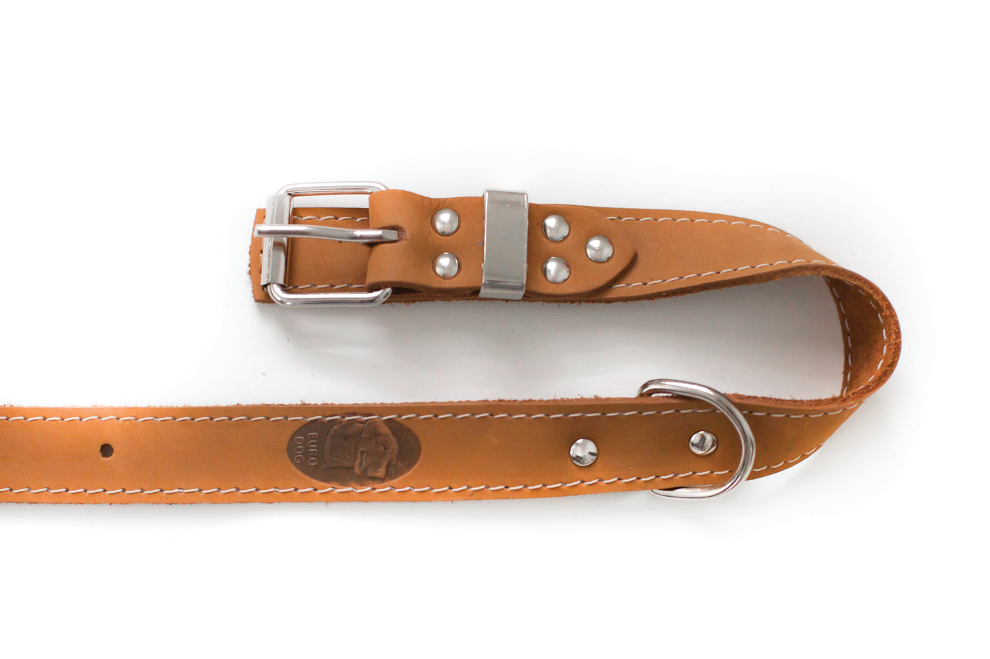 The Ranch Hand Full-Grain Leather Dog Collar