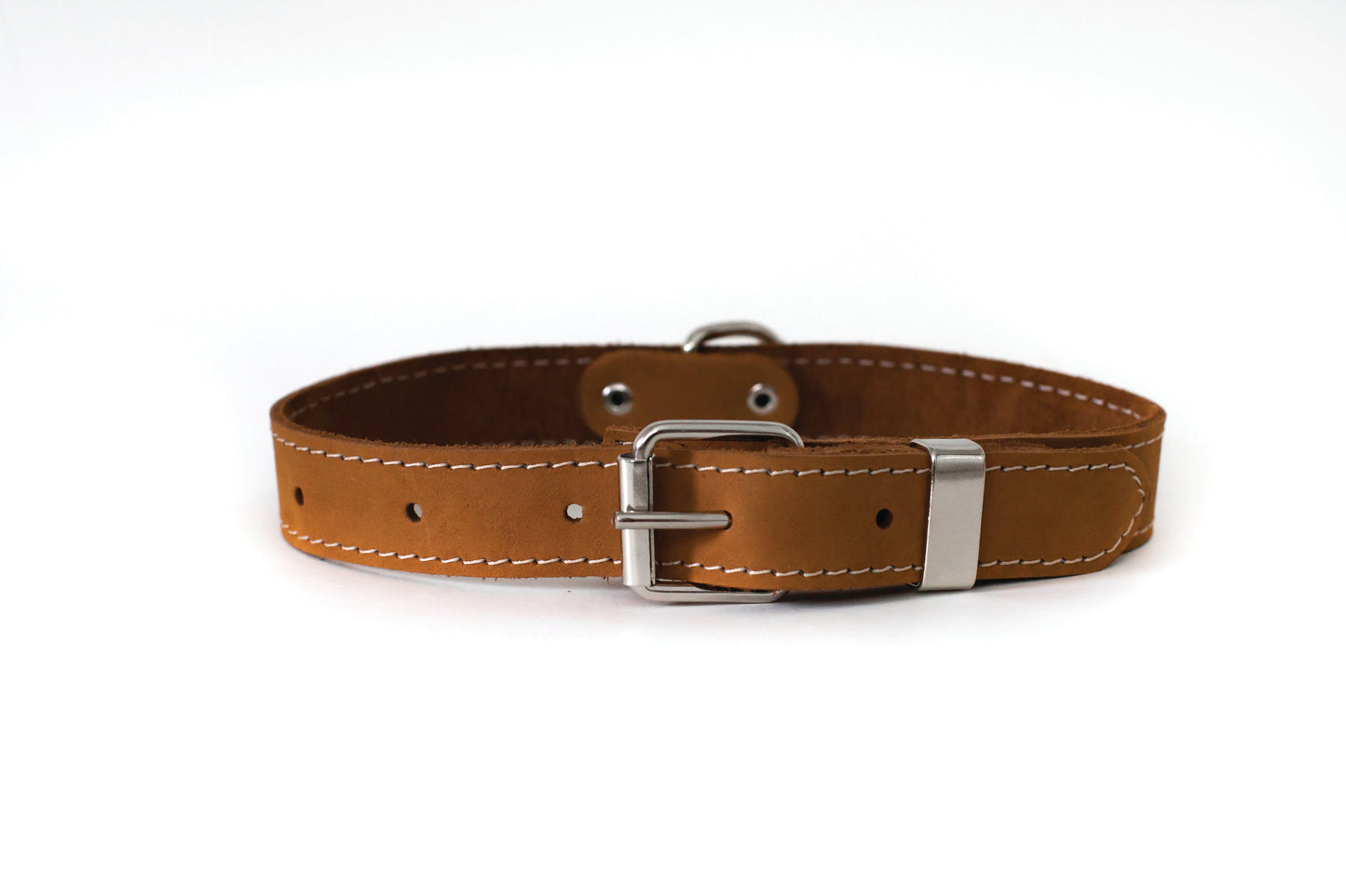 The Ranch Hand Full-Grain Leather Dog Collar