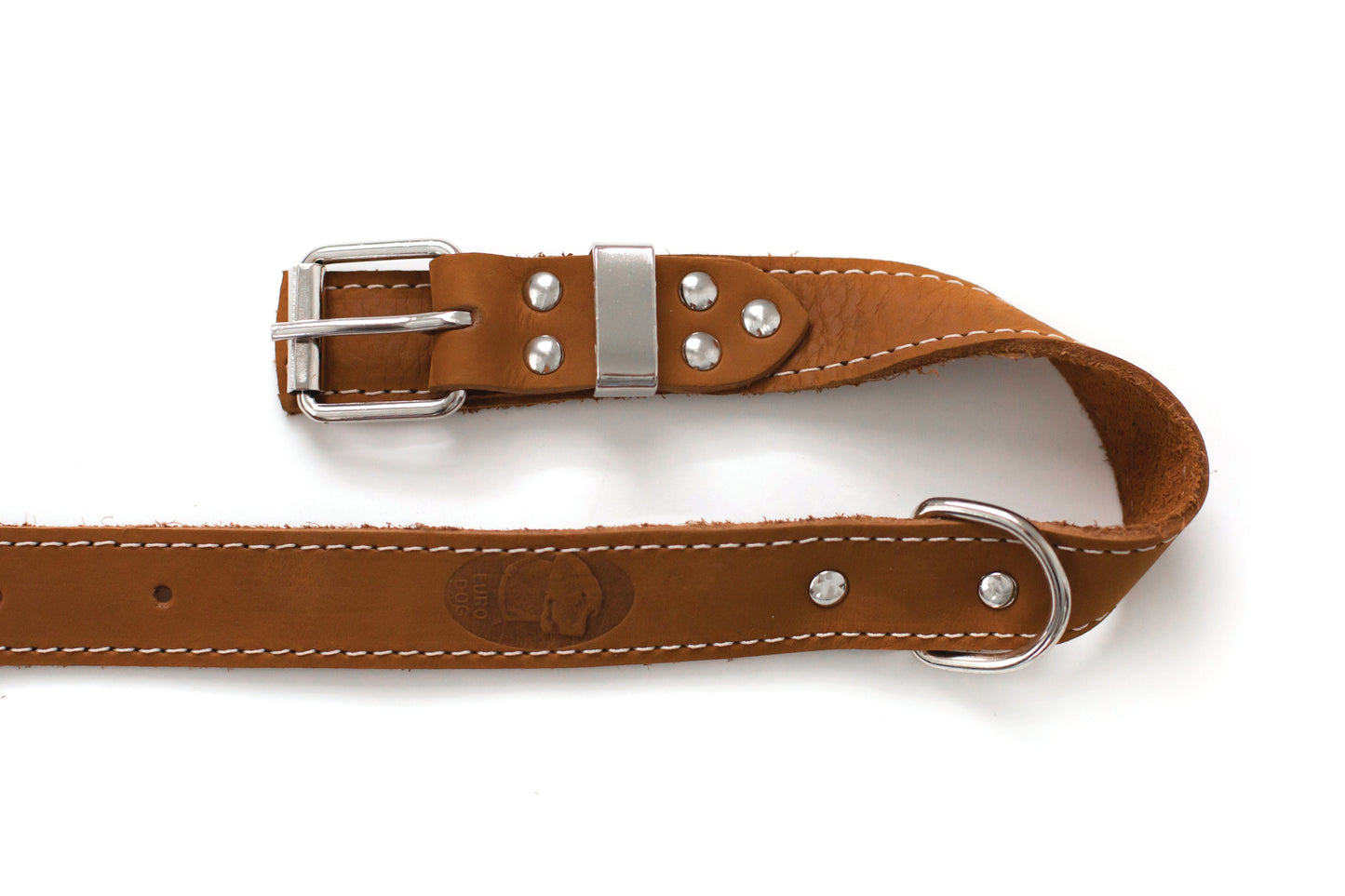 The Ranch Hand Full-Grain Leather Dog Collar