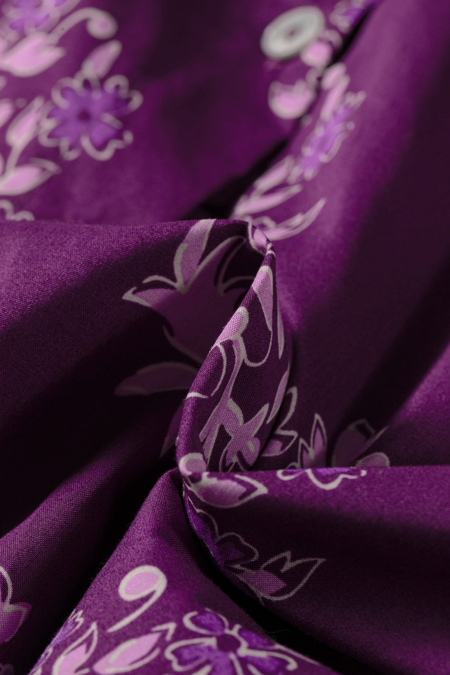 The Plum Prairie Floral Blouse