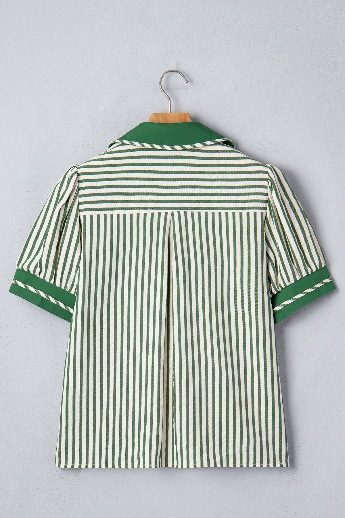 Canyon Stripe Collared Blouse