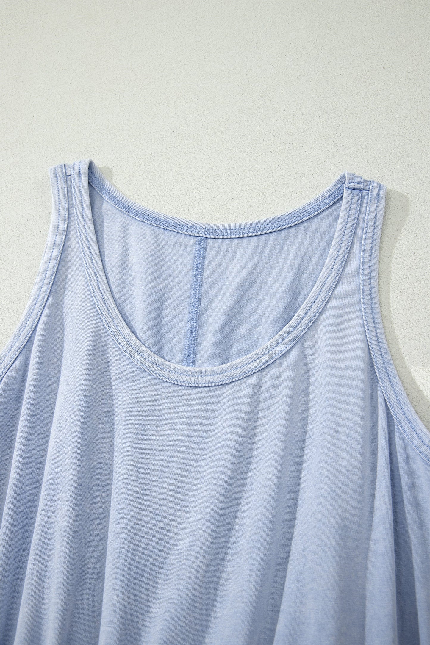 Blue Skies Mineral Wash Mini Dress