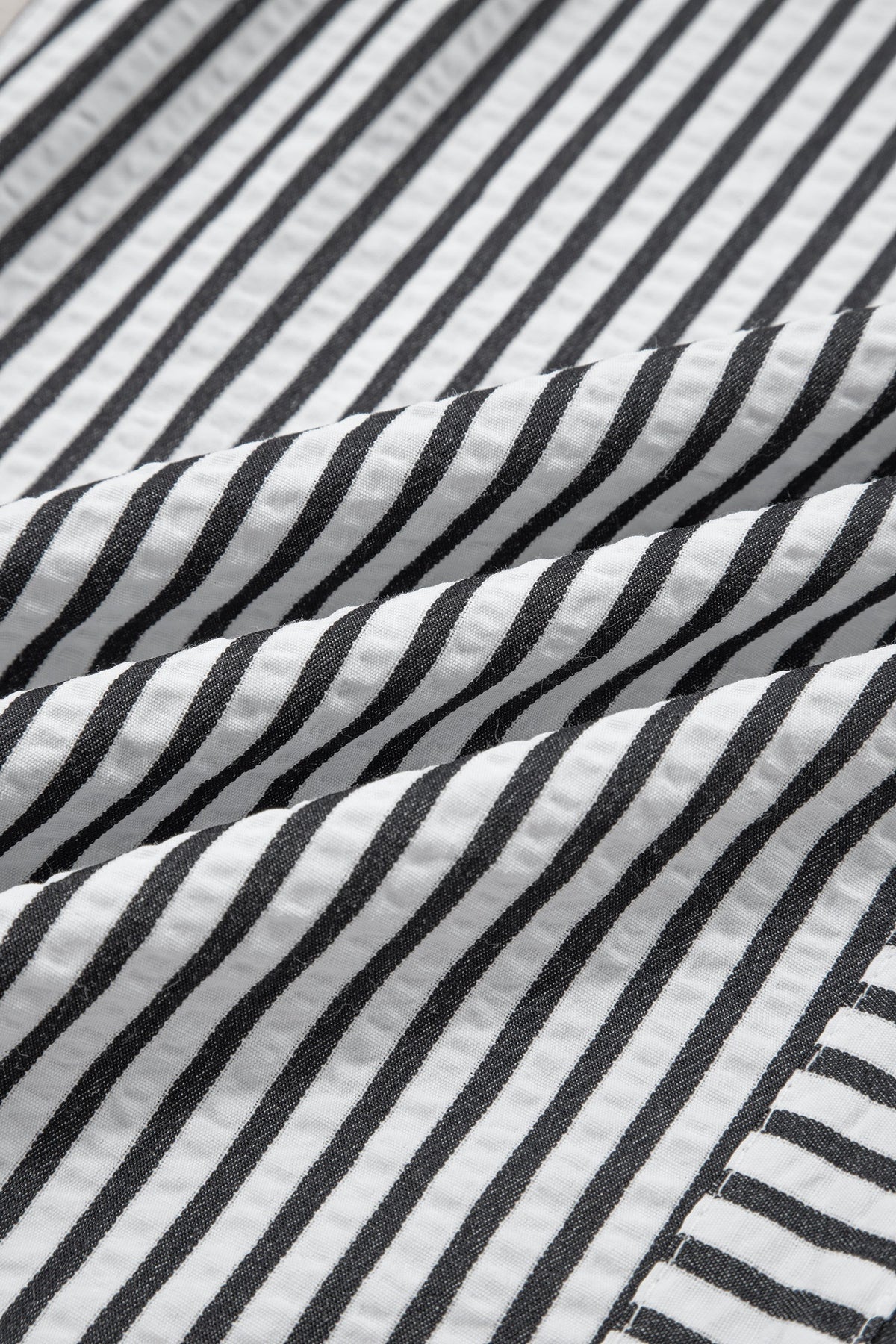 The Easy Stripe Tie Waist Wide Leg Pants