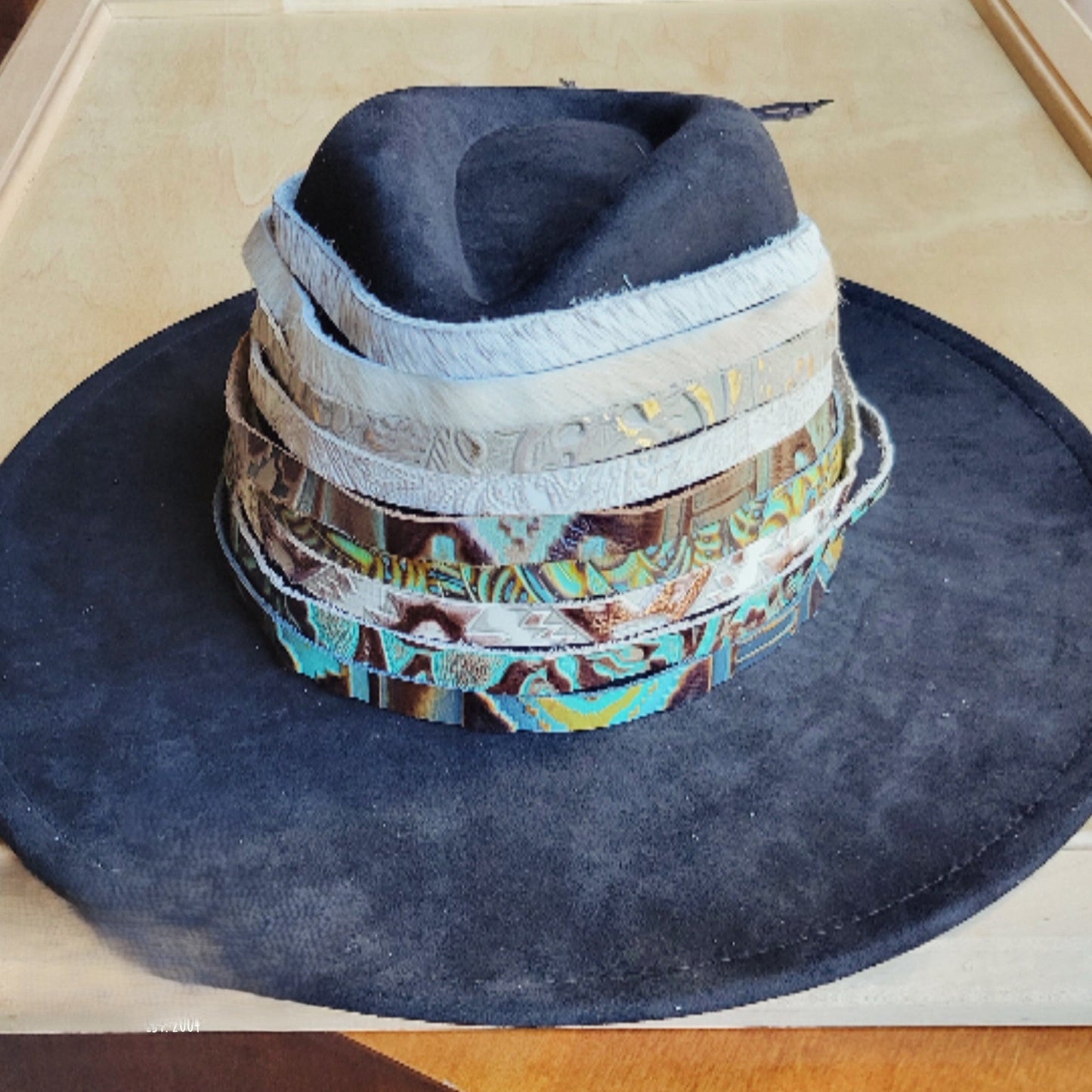 The Copper Laredo Leather Hat Band
