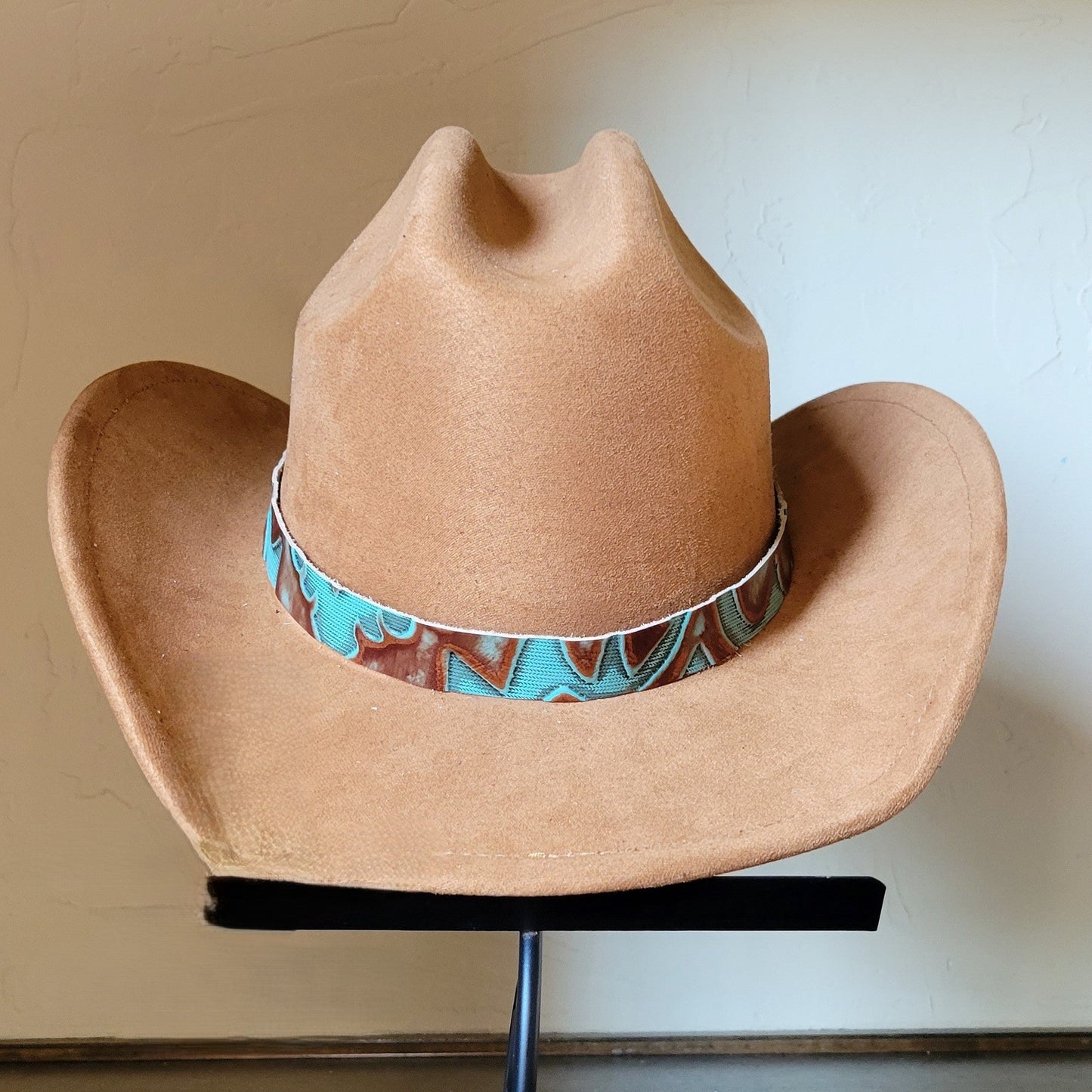 The Copper Laredo Leather Hat Band
