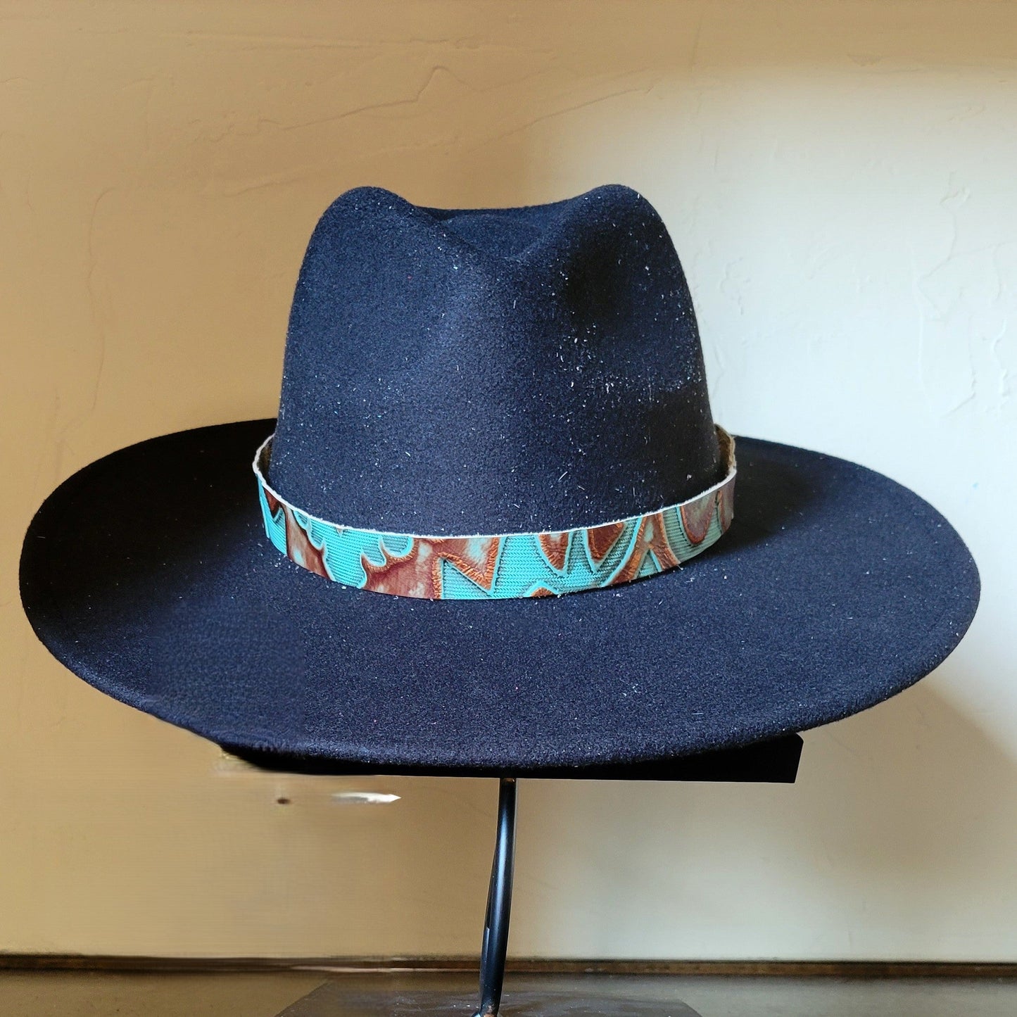 The Copper Laredo Leather Hat Band
