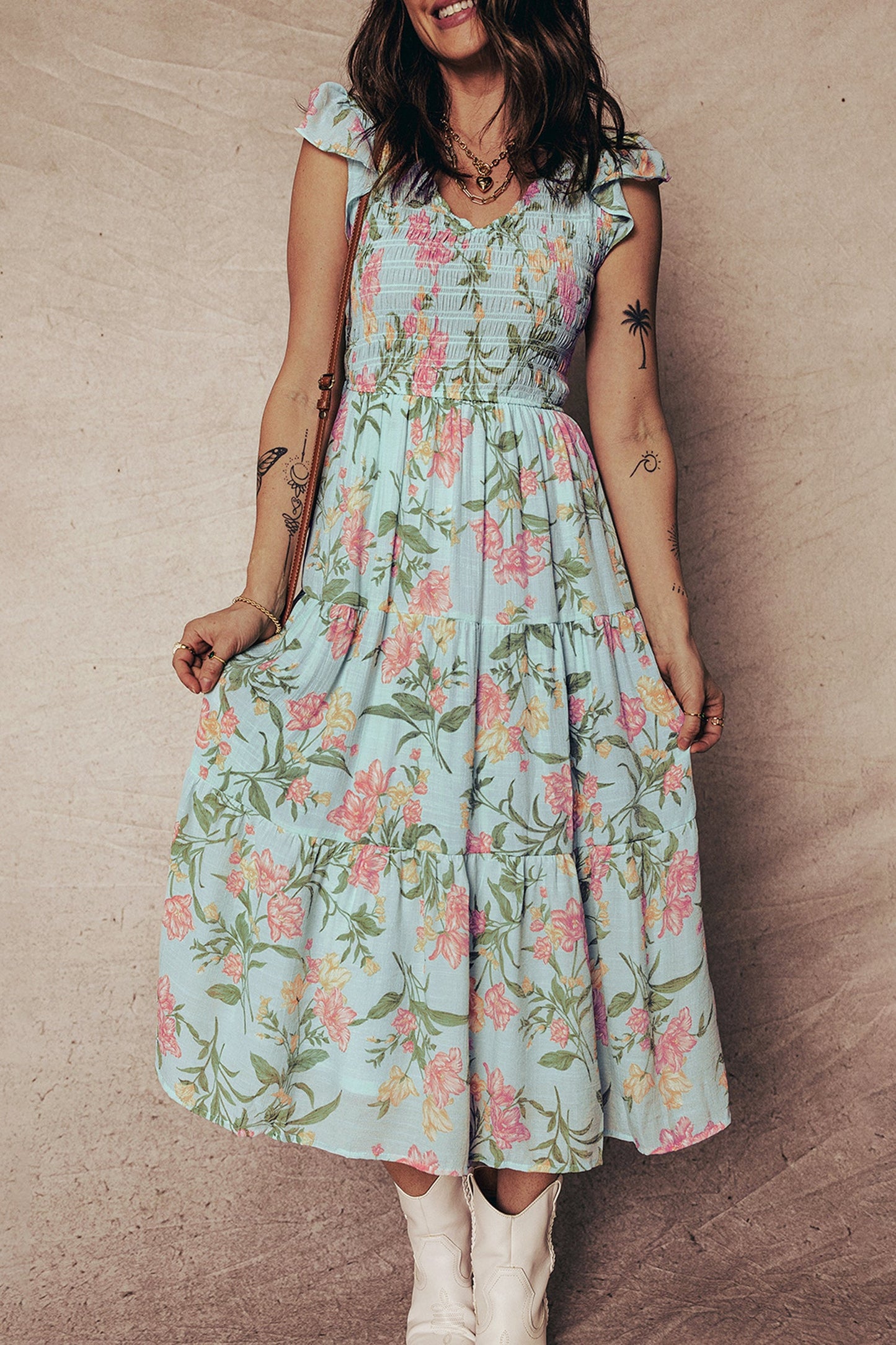 Wildflower Meadow Maxi Dress