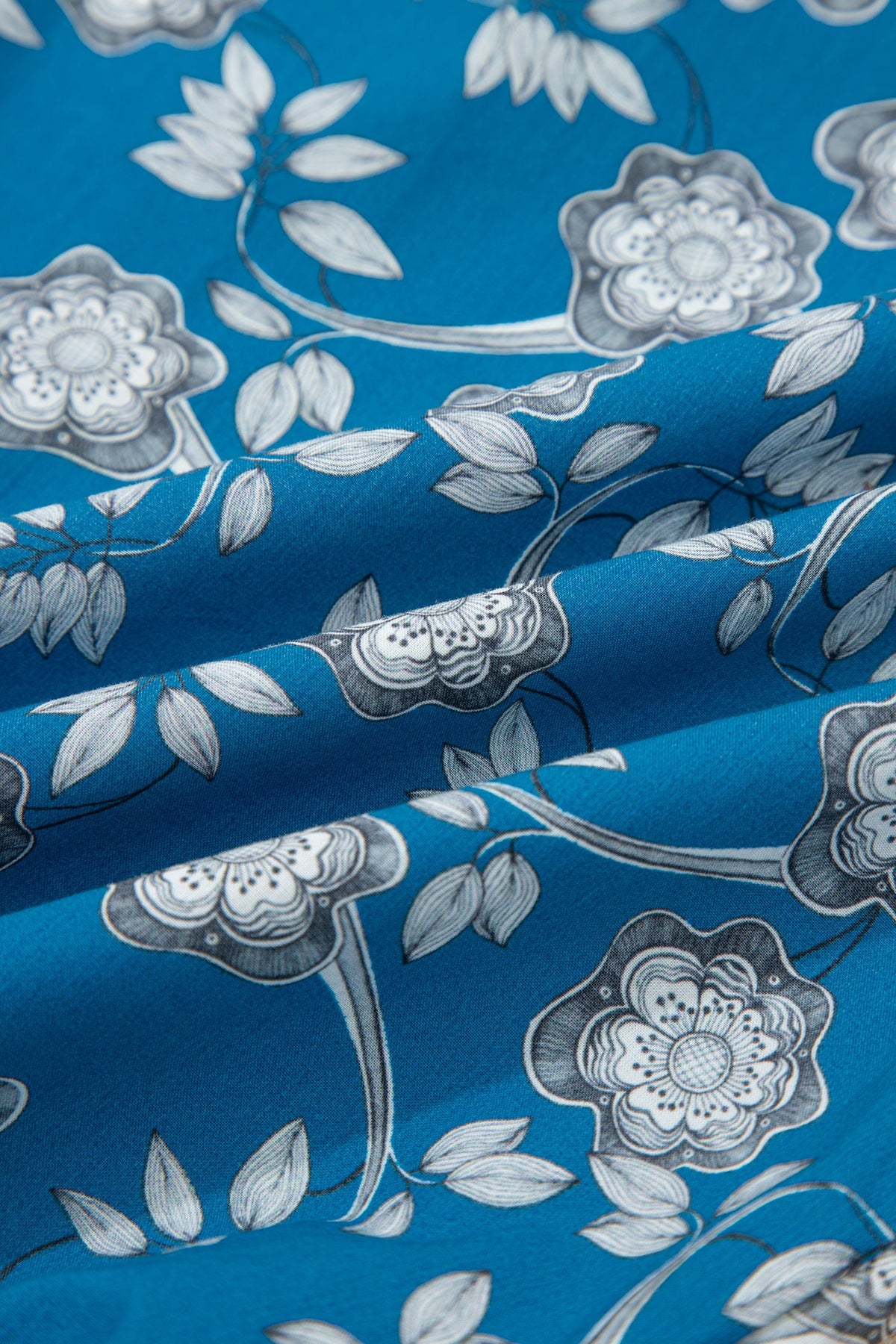 The Bluebell Prairie Floral Ruffle Dress