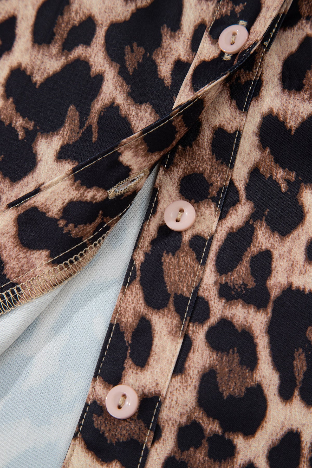 Wild Heart Leopard Lace Blouse