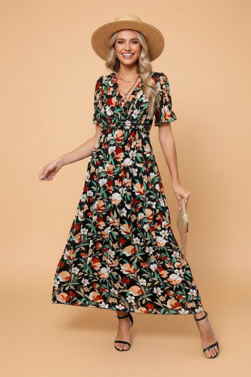 Floral Breeze Maxi Dress