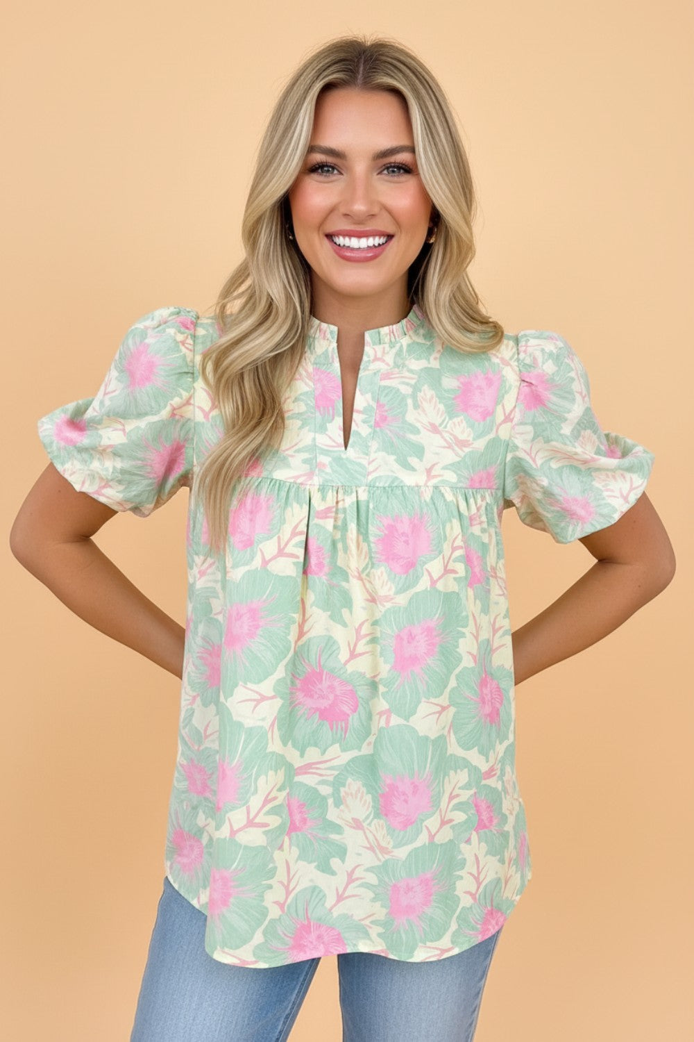Wildflower Wishes Babydoll Blouse