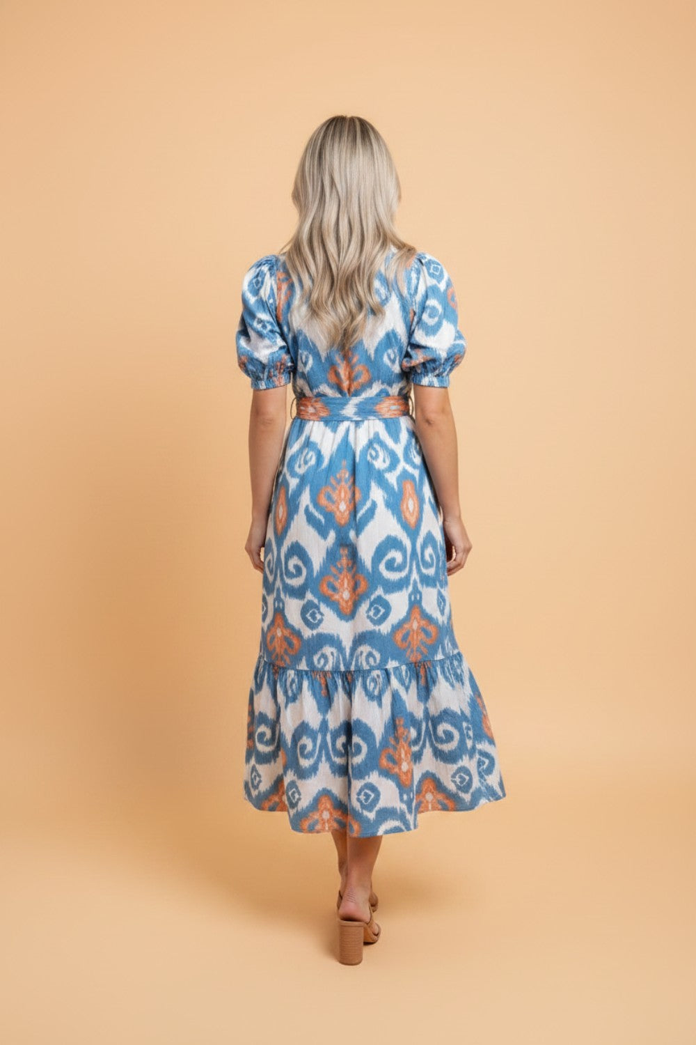 Desert Sky Boho Midi Dress