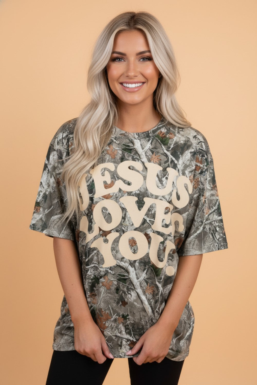 Love Like Jesus Mineral Wash Tee