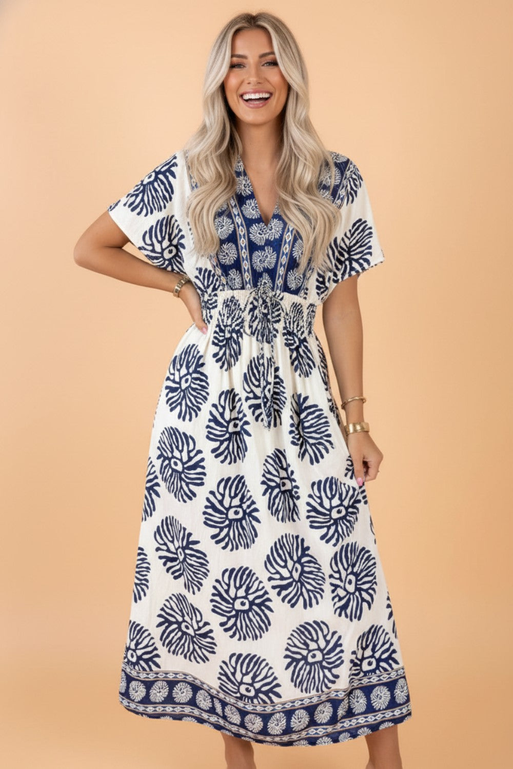 Blue Willow Maxi Dress