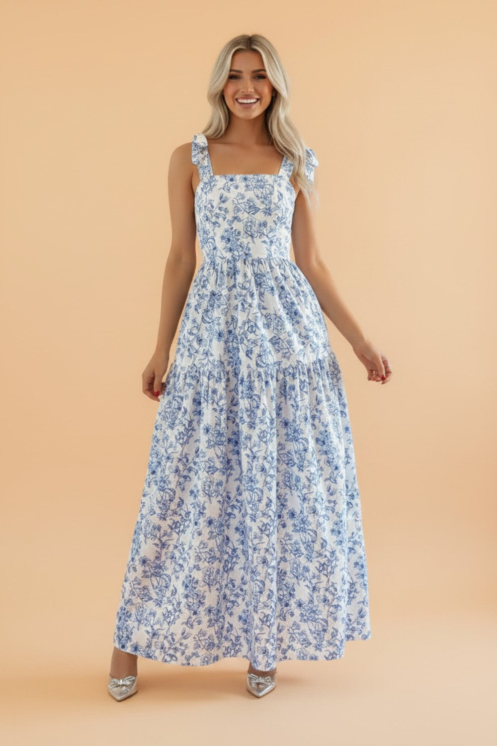 Bluebonnet Belle Maxi Dress