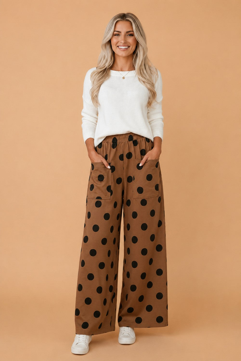The Dotty Darling Wide Leg Pants