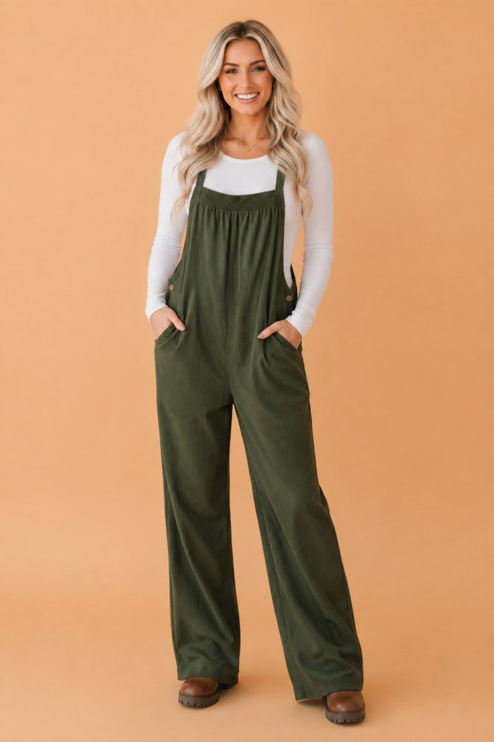 The Ranch Roads Corduroy Jumpsuit