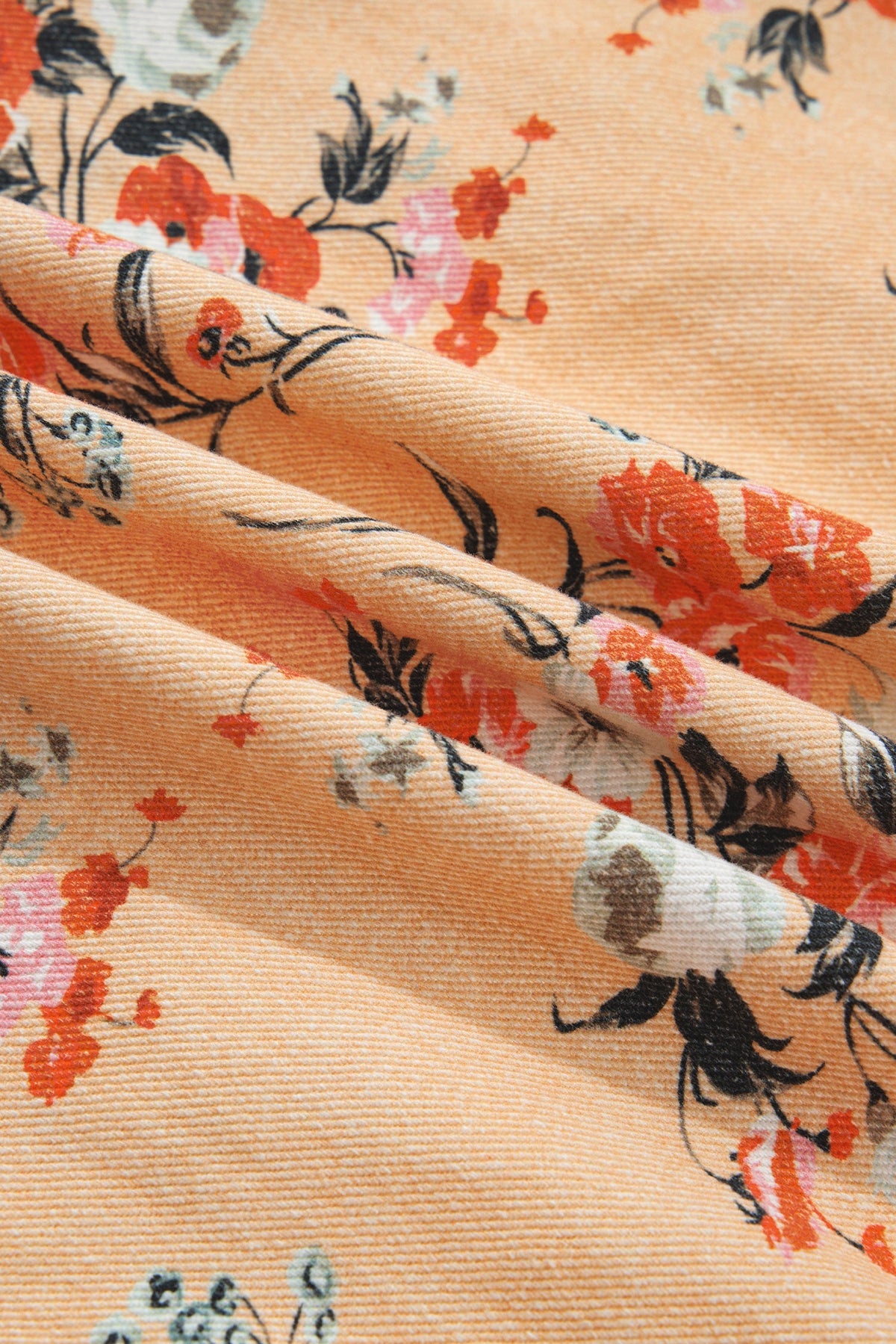Wildflower Trails Floral Denim Jacket